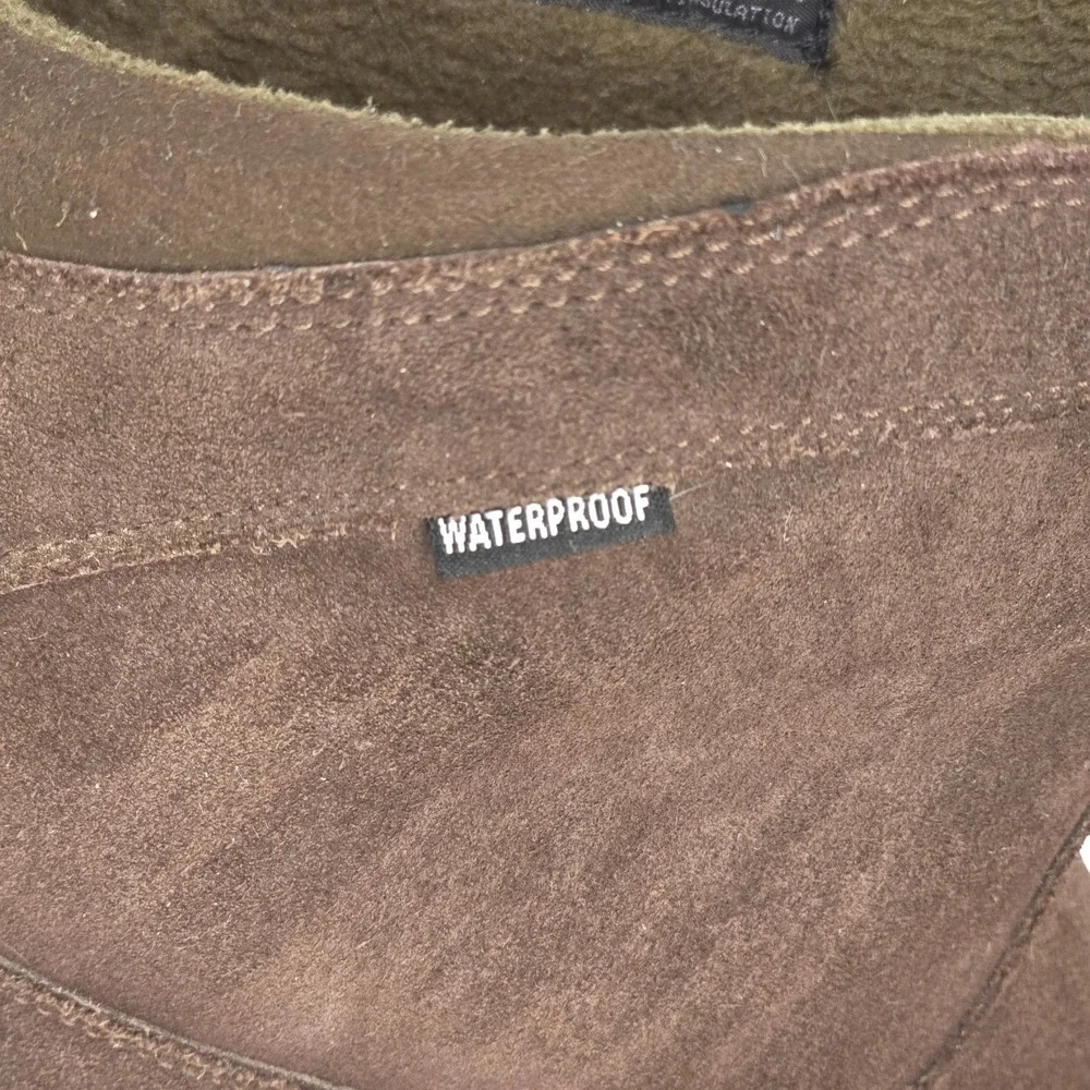 The North Face Snow Beast Winter Boot Men's 12 Suede Waterproof Gorpcore Outdoor